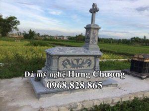 Mộ đá Công Giáo - Mẫu 56